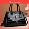 Stylish Pu Leather Stone Pattern Shoulder Bag For Daily Use In Vibrant Colors