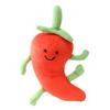 Wholesale Creative Fruits And Vegetables Plush Toys Simulation Fruit Vegetable Carrot Plush Doll For Parent-Child Playtime Toys