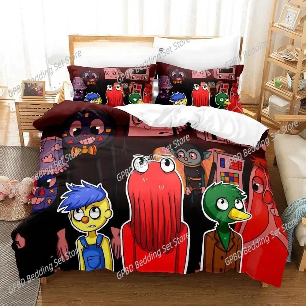 Comforter 3D Print Anime Don'T Hug Me I'M Scared Bedding Set Bedroom Soft Modern S Comefortable Quilt