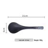 Japanese Ceramic Long-Handle Soup Spoon for Porridge & Hot Pot