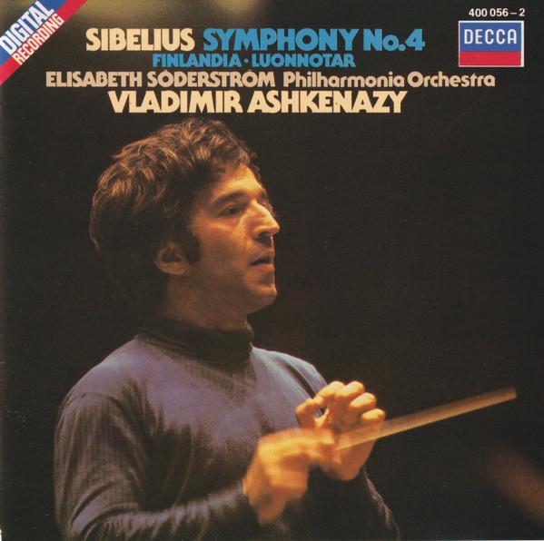 

CD SIBELIUS Sibelius Symphony No.4 Luonnotar 4000562 Decca 1983 Germany Classical Used