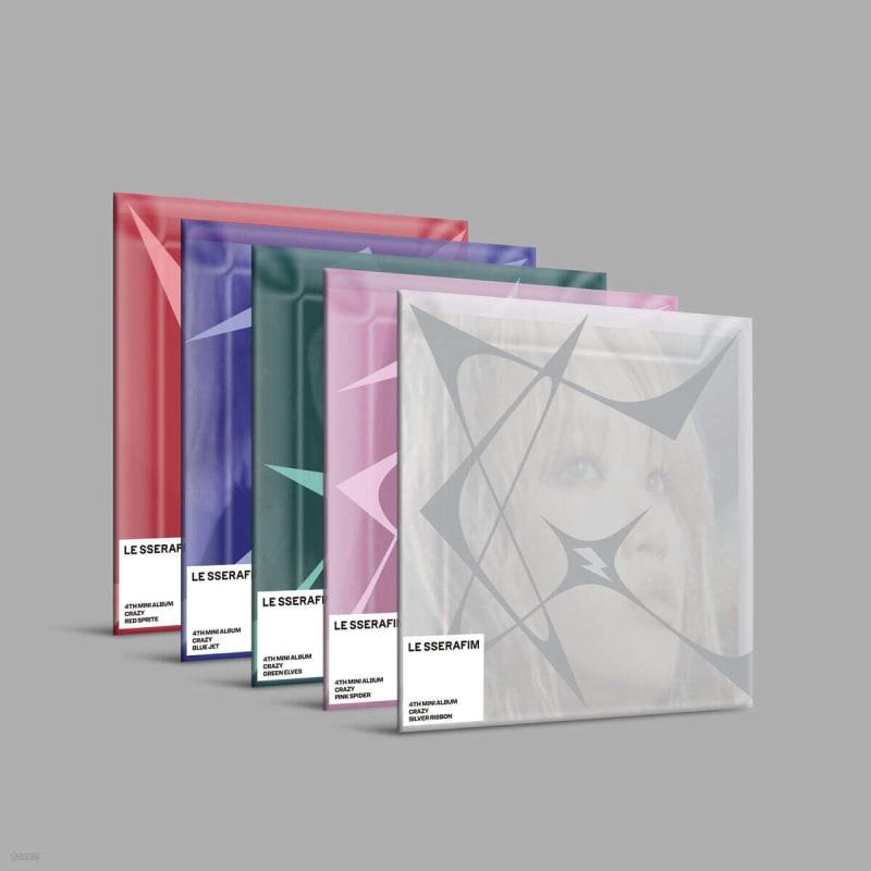 

LE SSERAFIM - 4th Mini Album CRAZY [COMPACT ver.] [1 out of 5 randomly sent]