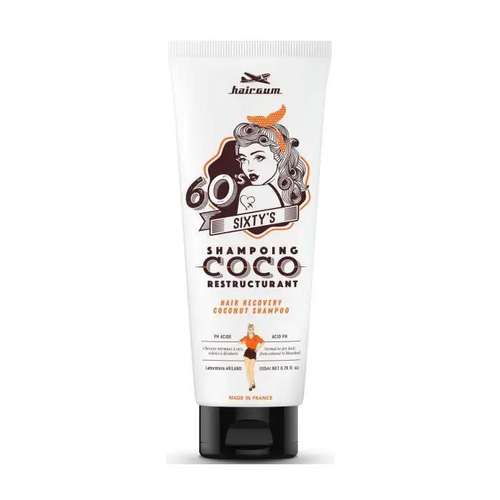 Shampooing restructurant coco Sixty's Hairgum 200ML