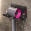 Dryer Organizer Space Saving Wall-Mounted Hair Dryer Holder Hook Storage Bracket Storage Shelves
