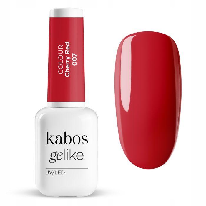 Vernis À Ongle - Kabos Gelike 007 - Rouge - Hybride - 8 Ml