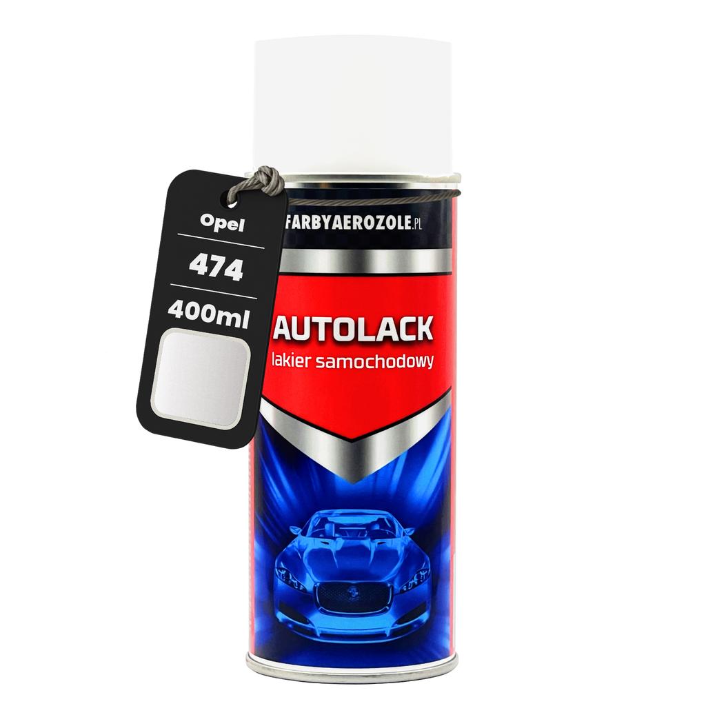 Opel 474 (Casablancaweiss) Car Paint Spray 400ml White
