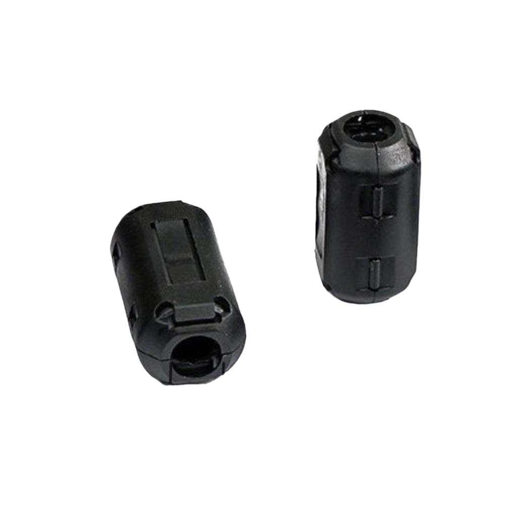 48PCS Ferrite Core Set with Folded Clips for Cable Electromagnetic Interference Minimizing and Noise Filtering