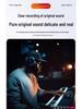 Wireless Lavalier Microphone for Outdoor Mobile Audio and Video Recording with Noise Reduction