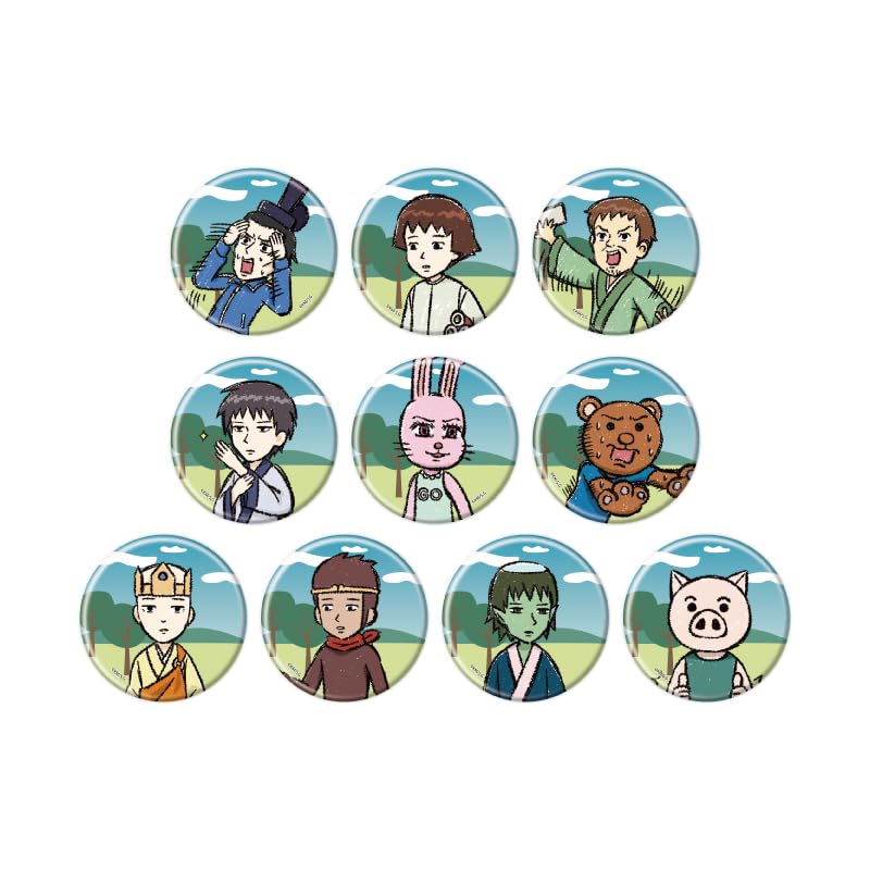 

TV Anime Masuda Kosuke Theater Gag Manga Biyori GO 02 [Graph Art Illustration] Can Badge Box of 10