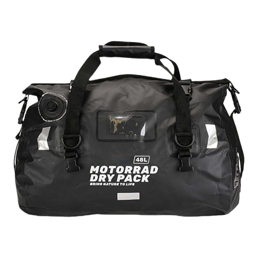 Bolsa de Cauda para Motocicleta Impermeável Bolsa de Selim para Motocicleta Grande Capacidade Mochila de Bagagem para Motocicleta Bolsa de Viagem ao Ar Livre