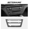 For BMW X5 F15 X6 F16 Make of Alcantara Auto Center Console Air Condition CD Panel Trim  Sticker Car Interior Decor Accessories