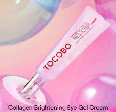 Collagen Brightening Eye Gel Cream 30mL — Hydrating & Brightening Eye Care
