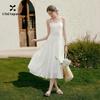 Elegant French Style Sleeveless A-Line Dress