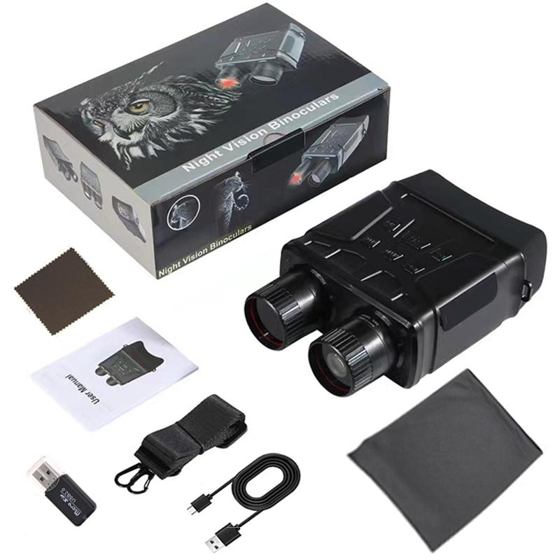 1080P HD Binocular Infrared Night Vision Device Zoom 5x Telecope With 300M Binoculars Long Range For Hunting Day Night Dual Use