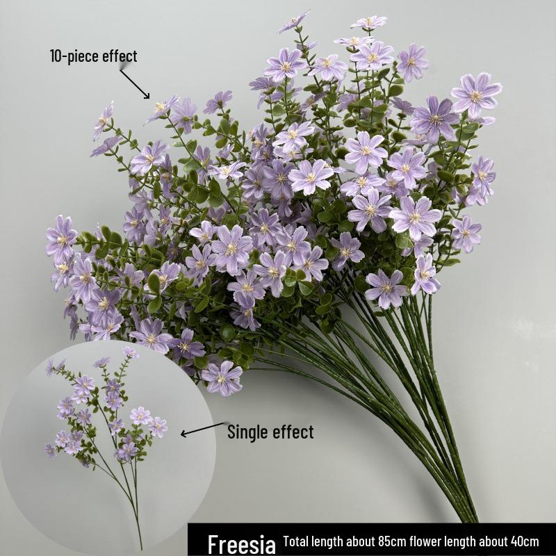 Wildflower Wedding Decoration: Artificial Flowers for Living Room & Window Display