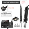 8898 Dual Digital Display Hot Air Gun & Electric Soldering Station, 110V/220V, 2-in-1 SMT Desoldering Tool.