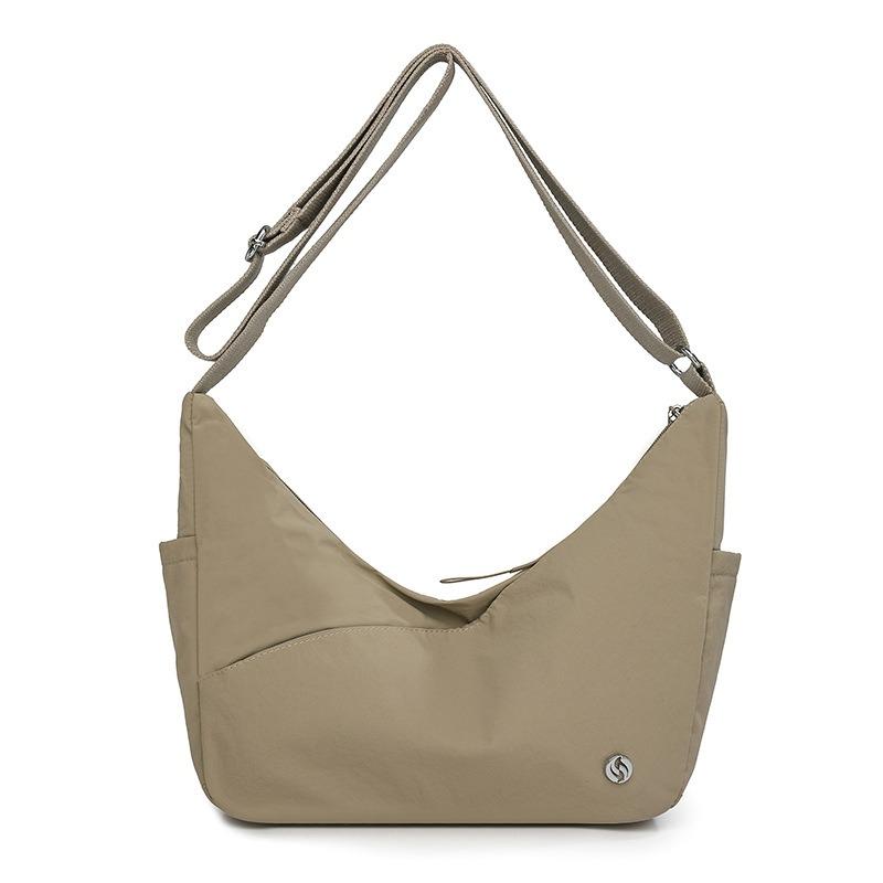 Lässige und leichte Umhängetasche Damen Sommer neu hochwertig Arbeits-Nylon-Pendler-Tasche Sport-Schultertasche