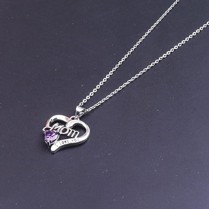 Simple freshwater love heart necklace versatile high-end jewelry