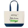 Tote Bag - PLANETEE - Best Airplane Pilot - Cotton - 40x45 Cm - Made In France
