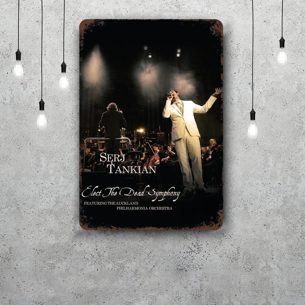 System of a Down Band Funny Bar Metal Sign Retro Plaque Sign Alcohol Drinker Pub Club Man Cave Kitchen Wall Decoration