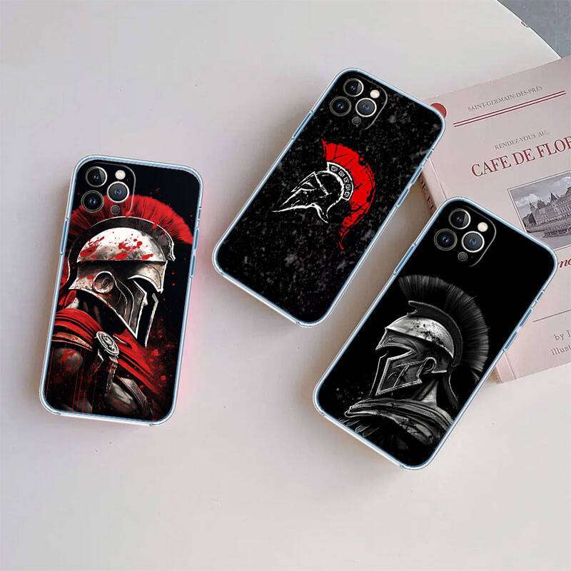 MH141 Spartan Warrior Phone Case for Motorola G34 G32 G31 G14 G15 G84 G62 E32 G24 G72 G71 G73 G85 G200 G60 G52 G51 G50 G42 G41 G32 G30
