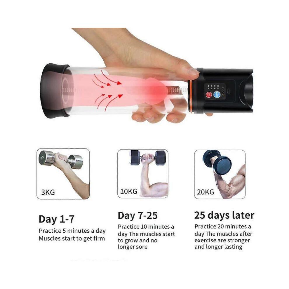 Rechargeable Automatic vacuum Enlar for man