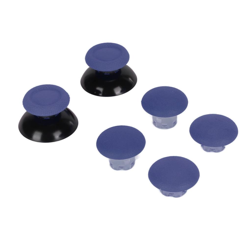 Daumenauflagen 8 in 1 Multifunktionale 3D Fernbedienung Daumenstick Kappen mit 2 Stück Daumenstick Basis für PS5 Controller