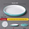 Melamine Nordic Style Cold Dish & Stir-fry Plate for Restaurants and Hotels