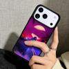 Capa Case for iPhone 17 Air 16 Pro Max 15 Plus 11 13 Mini 14 12 Back Phone Cover Neon Motorcycle Biker