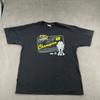 Y2K Chase Authentics NASCAR Racing T Shirt Sz XL Black Jimmie Johnson 5x Champ