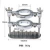 Adult Supplies Stainless Steel Scrotum Squeezing Machine Testicle Fixture Men's Egg Squeezing Machine