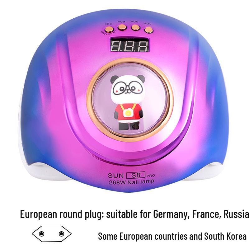 

Colorful Gradient Cartoon Nail Dryer LED UV Lamp