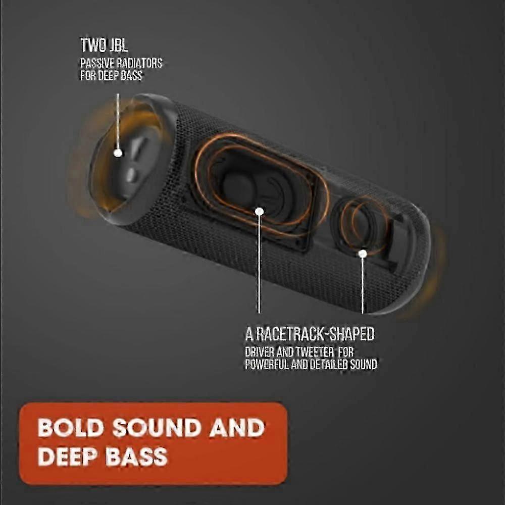 2025 New Portable Bluetooth Speaker - Powerful Bass, IPX7 Water Resistance, 12-Hour Battery Life