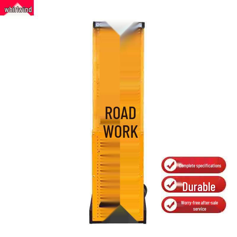 Xuanshi Portable Retractable Road Warning Sign with Flashing Light