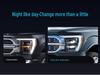 Ford F150 Raptor LED Streamer Turn Signal & Daytime Running Light Headlight Assembly