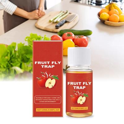Муха с фруктозой сорбитом эффективна для ловли фруктовых мушек на кухне, -токсична и безопасна 20 мл