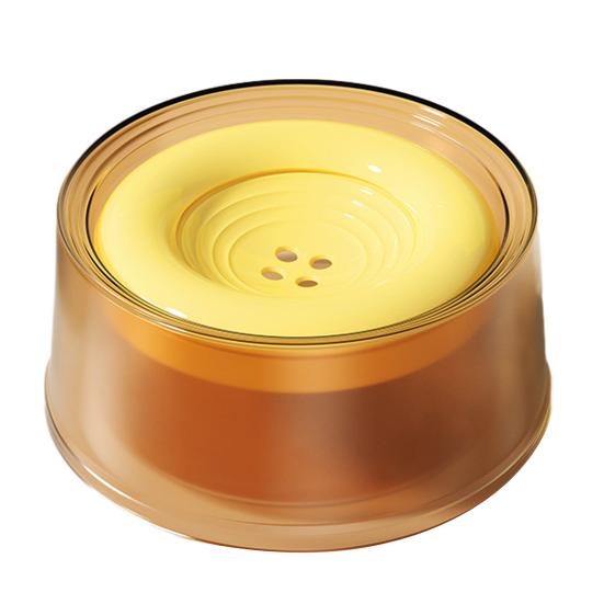 No-Spill Pet Water Bowl Floating Plate Slow Water Feeder Pet Water Dispenser Reduces Spills for Dogs And Cats