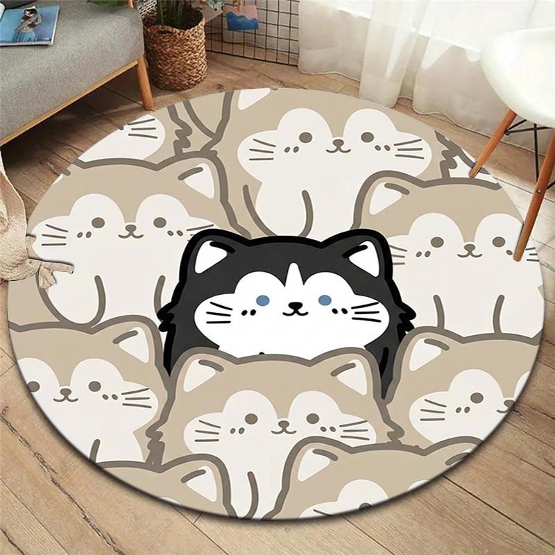 1Pc Husky Print Flannel Blanket, High quality Comfortable for All Seasons, Home Decor, Warmth and Comfort, Perfect for Christmas Gifts
