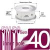 Dual-Sided Flat Timing Pulley: 5M50 Teeth, Width Options 11/16/21/27AF, Bore Size 8-30.