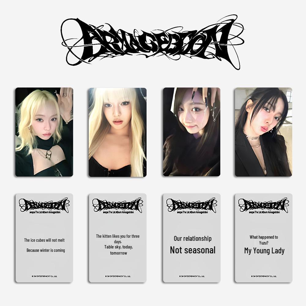 Aespa's 1st Full Album Armageddon Pop-up: Yujin Special Random Card POB