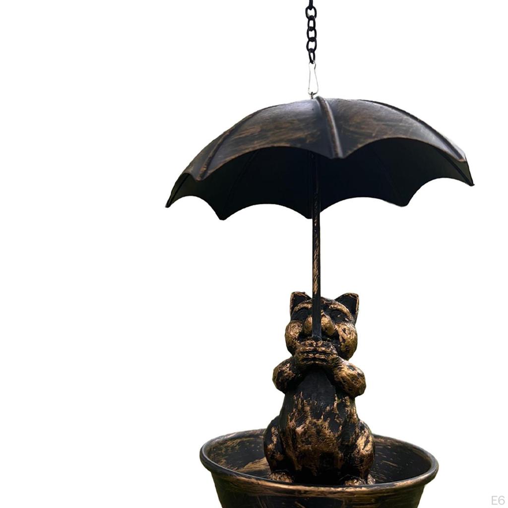 Bird Feeder Food Tray Garden Decor Craetive Animal Shape Water Feeding Birds Station