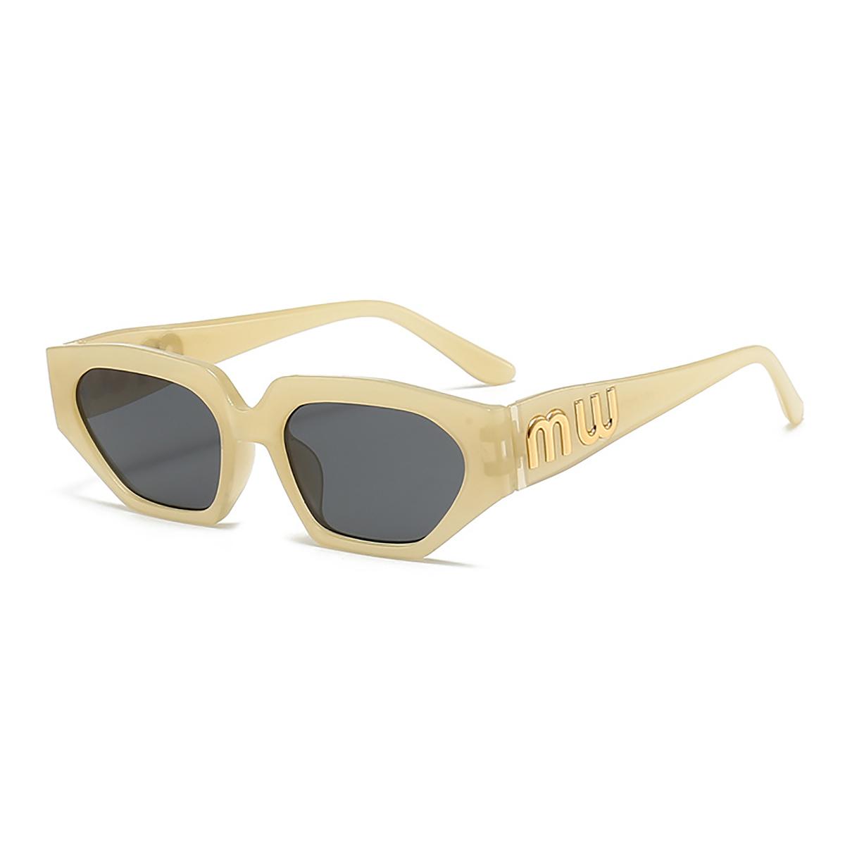 

PC Frame Vintage Sunglasses Women Men Brand Cat Eye Sun Glasses Retro Eye Glasses Goggle for Male Female Rectangle Sunglasses MULTI