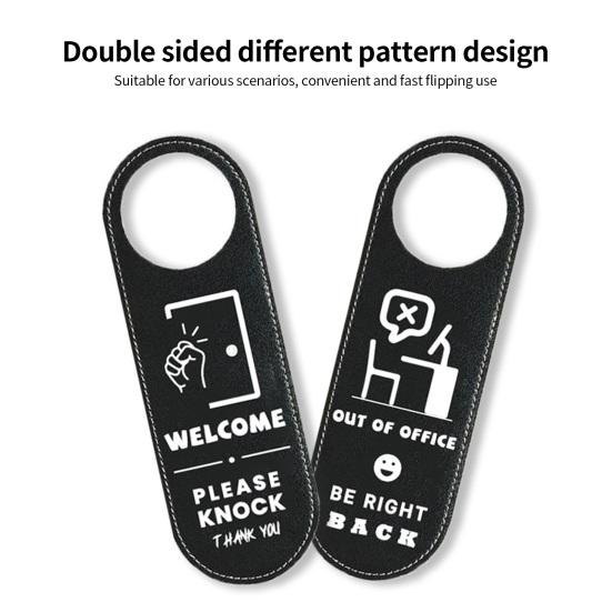 thumbnail image 2 of Please Come In Sign Do Not Disturb Sign For Door Knob Double-sided Door 2 of 9