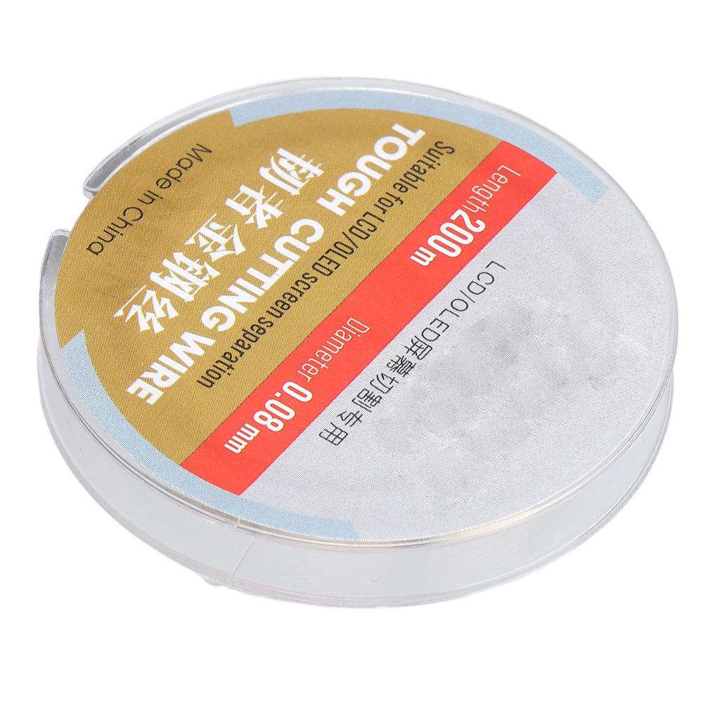 200M Phone LCD Screen Cutting Line High Hardness Steel Phone LCD Screen Separating Wire