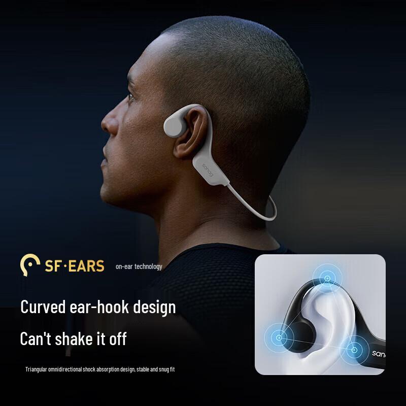 Sanag B60S Pro Bone Conduction Bluetooth Headset