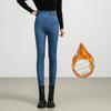 Herbst Winter Frauen Lammwolle Warme Leggings Hohe Elastische Sexy Dicke Thermische Dünne Hosen
