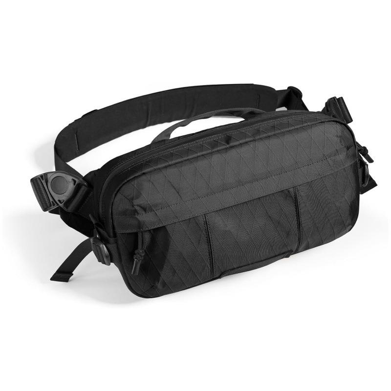 

TS JYL laptop bag,2025 New Multi Function Zipper Crossbody Bag Waterproof Rhombus Chest Bag Functional Shoulder 33*9.5*17cm чёрный