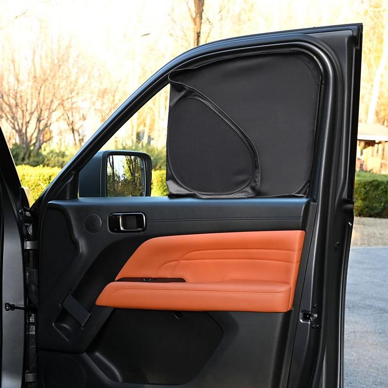 Car Black Windows Privacy Sunshade For GWM HAVAL H9 2015-Present Auto Anti-UV Heat Insulation Protect Cover Interior Accessories