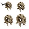 Safe Aquarium Ornament Hideout Tree Ball, 3D Printed Natural Look Root Reptile Hideout, Gecko Habitat Accessory Fish Cave, Decorative Shelter
