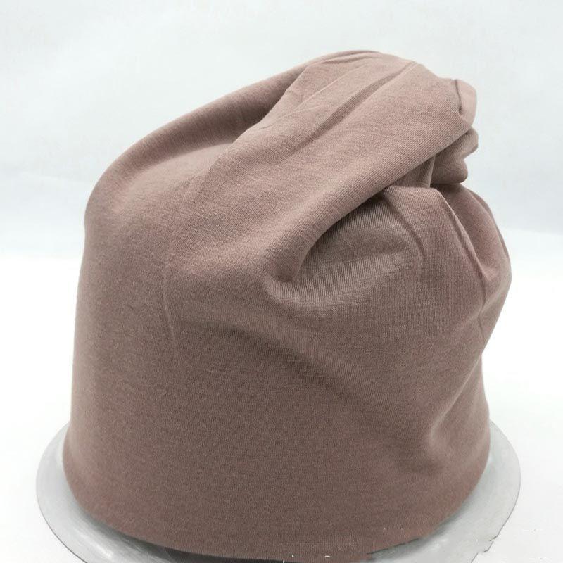 Hochwertige Unisex Einfarbig Gestrickte Skimütze Modische Und Bequeme Slouch-Mütze